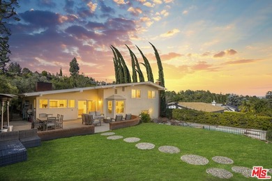 Golf Course & City Views! Perched in a prime Tarzana hillside on Braemar Country Club in California - for sale on GolfHomes.com, golf home, golf lot