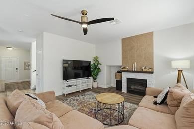 Welcome to this stunning and spacious 3-bedroom, 2.5-bath home on The Golf Club At Johnson Ranch in Arizona - for sale on GolfHomes.com, golf home, golf lot