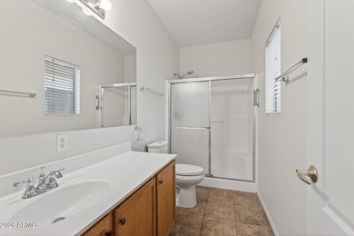 Exceptional move-in ready home in the premier Johnson Ranch on The Golf Club At Johnson Ranch in Arizona - for sale on GolfHomes.com, golf home, golf lot