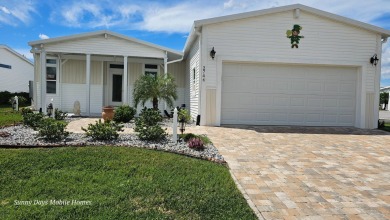 Enjoy the Florida Lifestyle in the resort-style 55+ active gated on The Riverside Golf Club in Florida - for sale on GolfHomes.com, golf home, golf lot