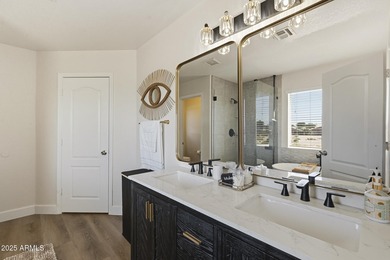 Welcome to this stunning and spacious 3-bedroom, 2.5-bath home on The Golf Club At Johnson Ranch in Arizona - for sale on GolfHomes.com, golf home, golf lot