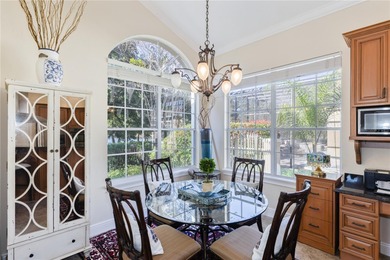 This executive pool home is located on a quiet cul de sac street on Heathrow Country Club in Florida - for sale on GolfHomes.com, golf home, golf lot