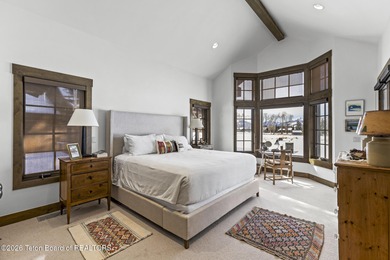 This charming home is a great opportunity to own in the Cabins on Jackson Hole Golf and Tennis Club in Wyoming - for sale on GolfHomes.com, golf home, golf lot