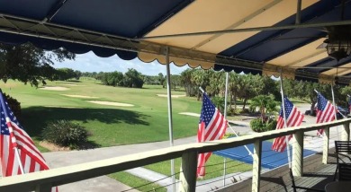 Enjoy sitting in the screened patio overlooking #3 fairway on on  in Florida - for sale on GolfHomes.com, golf home, golf lot