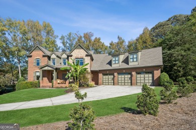 Elegant Four-Sided Brick Home on Golf Course Cul-de-Sac with on Traditions of Braselton Golf Club in Georgia - for sale on GolfHomes.com, golf home, golf lot