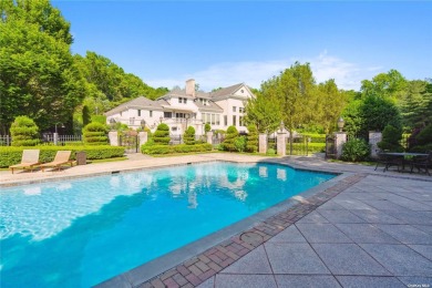 Magnificent newer estate in the Village of Lattingtown located on The Creek Club in New York - for sale on GolfHomes.com, golf home, golf lot