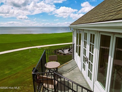 Exceptional design detail to this stunning, waterfront, 3 on Sound Golf Links at Albemarle Plantation in North Carolina - for sale on GolfHomes.com, golf home, golf lot