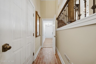 Exceptional design detail to this stunning, waterfront, 3 on Sound Golf Links at Albemarle Plantation in North Carolina - for sale on GolfHomes.com, golf home, golf lot