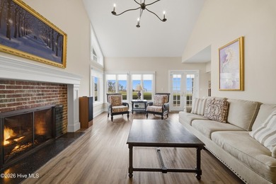 Exceptional design detail to this stunning, waterfront, 3 on Sound Golf Links at Albemarle Plantation in North Carolina - for sale on GolfHomes.com, golf home, golf lot