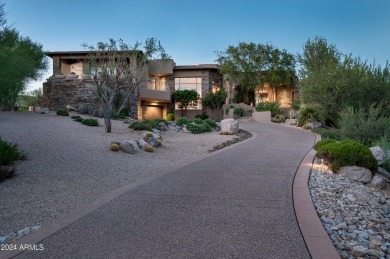 This stunning, timeless residence in Turquoise Ridge is nestled on Desert Mountain Club - Apache Golf Course in Arizona - for sale on GolfHomes.com, golf home, golf lot