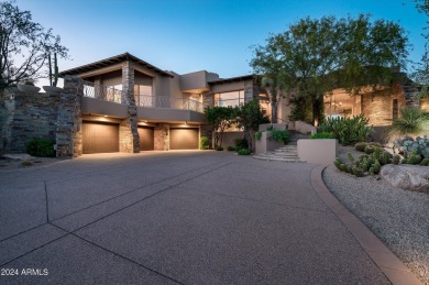 This stunning, timeless residence in Turquoise Ridge is nestled on Desert Mountain Club - Apache Golf Course in Arizona - for sale on GolfHomes.com, golf home, golf lot