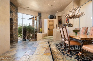 This stunning, timeless residence in Turquoise Ridge is nestled on Desert Mountain Club - Apache Golf Course in Arizona - for sale on GolfHomes.com, golf home, golf lot