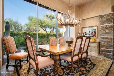 This stunning, timeless residence in Turquoise Ridge is nestled on Desert Mountain Club - Apache Golf Course in Arizona - for sale on GolfHomes.com, golf home, golf lot