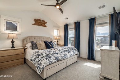 This well-maintained single-family home blends mountain charm on Grand Elk Ranch and Club in Colorado - for sale on GolfHomes.com, golf home, golf lot