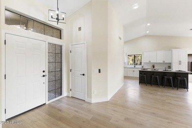 STUNNING TRANSFORMATION!! Everything is new!! Exterior and on Eagles Nest at Pebble Creek in Arizona - for sale on GolfHomes.com, golf home, golf lot