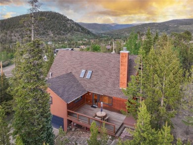 This quintessential Breckenridge home is nestled on a on Breckenridge Golf Club in Colorado - for sale on GolfHomes.com, golf home, golf lot