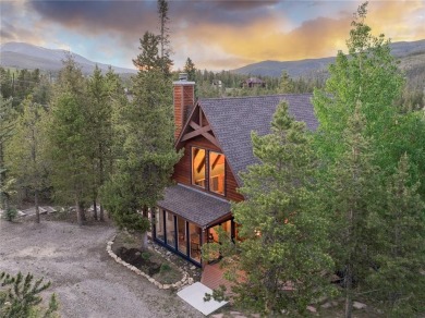 This quintessential Breckenridge home is nestled on a on Breckenridge Golf Club in Colorado - for sale on GolfHomes.com, golf home, golf lot