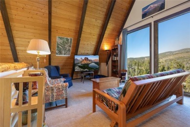 This quintessential Breckenridge home is nestled on a on Breckenridge Golf Club in Colorado - for sale on GolfHomes.com, golf home, golf lot