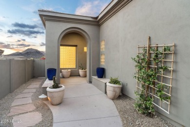 Sweeping City Light, Sunset, & Mountain VIEWS surround this on Sanctuary Golf Course At WestWorld in Arizona - for sale on GolfHomes.com, golf home, golf lot
