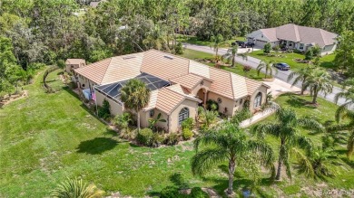 Stunning 3 bedrooms + office, 3 bath + 3 car garage Cabana Pool on Sugarmill Woods Golf and Country Club in Florida - for sale on GolfHomes.com, golf home, golf lot