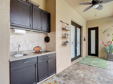 Stunning 3 bedrooms + office, 3 bath + 3 car garage Cabana Pool on Sugarmill Woods Golf and Country Club in Florida - for sale on GolfHomes.com, golf home, golf lot
