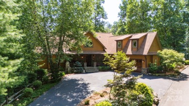 Nestled on 2.4 serene acres, this inviting retreat beckons you on Smoky Mountain Country Club in North Carolina - for sale on GolfHomes.com, golf home, golf lot