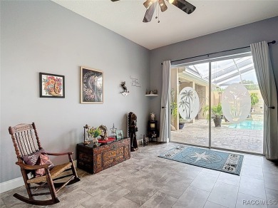 Stunning 3 bedrooms + office, 3 bath + 3 car garage Cabana Pool on Sugarmill Woods Golf and Country Club in Florida - for sale on GolfHomes.com, golf home, golf lot