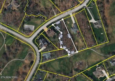 Golf front lot with city services such as sewer, water and on Deer Creek Golf Club in Tennessee - for sale on GolfHomes.com, golf home, golf lot