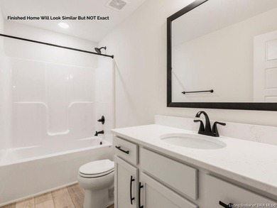 4 Bedrooms, 3 FULL Baths with a finished, rear WALKOUT lower on Covered Bridge Golf Club in Indiana - for sale on GolfHomes.com, golf home, golf lot