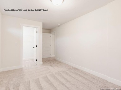 4 Bedrooms, 3 FULL Baths with a finished, rear WALKOUT lower on Covered Bridge Golf Club in Indiana - for sale on GolfHomes.com, golf home, golf lot