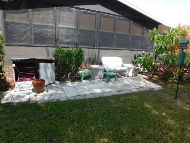 Perfect retirement home! Private backyard. with a peaceful view on Savanna Golf Club in Florida - for sale on GolfHomes.com, golf home, golf lot