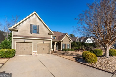 Welcome home to this beautifully custom built home by Ogilvie on The Highlands Course at Lake Arrowhead in Georgia - for sale on GolfHomes.com, golf home, golf lot
