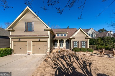 Welcome home to this beautifully custom built home by Ogilvie on The Highlands Course at Lake Arrowhead in Georgia - for sale on GolfHomes.com, golf home, golf lot
