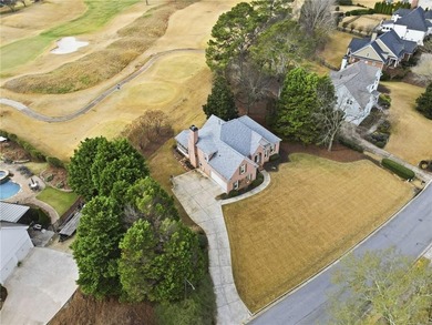 This 3 sided brick home on a full basement with a large owner's on The Golf Club At Bradshaw Farm in Georgia - for sale on GolfHomes.com, golf home, golf lot