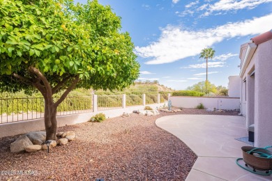 Enjoy beautiful mountain views from this private east facing on El Conquistador Country Club - Canada in Arizona - for sale on GolfHomes.com, golf home, golf lot