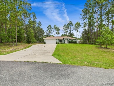 Welcome to 8199 W Oliver Drive in beautiful Citrus Springs on Citrus Springs Country Club in Florida - for sale on GolfHomes.com, golf home, golf lot