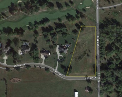 Build you dream home on this 2.45 acre lot overlooking the 11th on Harrison Lake Country Club in Indiana - for sale on GolfHomes.com, golf home, golf lot