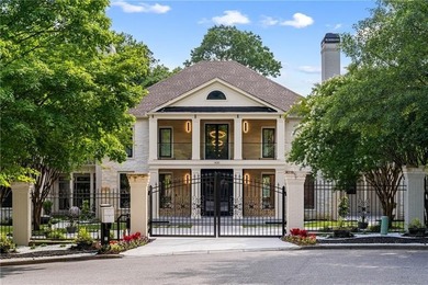Set at the quiet end of an exclusive cul-de-sac, beyond a secure on Bobby Jones Golf Club in Georgia - for sale on GolfHomes.com, golf home, golf lot