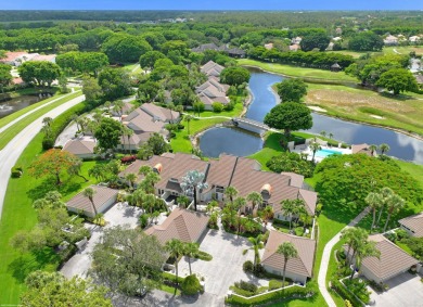 Discover this stunning two-bedroom, two-bath villa, perfectly on Palm Beach Polo and Country Club in Florida - for sale on GolfHomes.com, golf home, golf lot