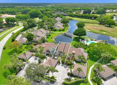 Discover this stunning two-bedroom, two-bath villa, perfectly on Palm Beach Polo and Country Club in Florida - for sale on GolfHomes.com, golf home, golf lot