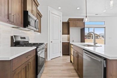 This brand-new 3 bed, 2 bath home is thoughtfully designed for on Sky Mountain Golf Course in Utah - for sale on GolfHomes.com, golf home, golf lot