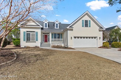 Step into easy living with this charming one-level home on Members Club At St. James Plantation in North Carolina - for sale on GolfHomes.com, golf home, golf lot