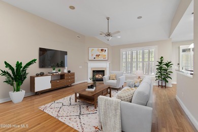 Step into easy living with this charming one-level home on Members Club At St. James Plantation in North Carolina - for sale on GolfHomes.com, golf home, golf lot