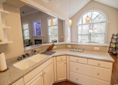 Check out this stately 1 1/2 story Southern home that sets on on Prestwick Country Club in South Carolina - for sale on GolfHomes.com, golf home, golf lot