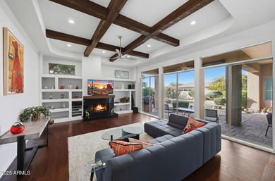 Experience stunning MOUNTAIN VIEWS from your spacious, serene on Ancala Country Club in Arizona - for sale on GolfHomes.com, golf home, golf lot