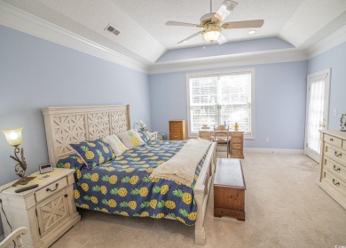Check out this stately 1 1/2 story Southern home that sets on on Prestwick Country Club in South Carolina - for sale on GolfHomes.com, golf home, golf lot