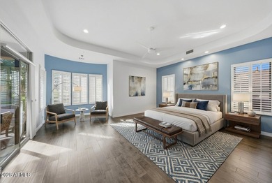 Experience stunning MOUNTAIN VIEWS from your spacious, serene on Ancala Country Club in Arizona - for sale on GolfHomes.com, golf home, golf lot