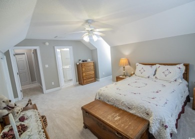 Check out this stately 1 1/2 story Southern home that sets on on Prestwick Country Club in South Carolina - for sale on GolfHomes.com, golf home, golf lot