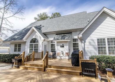 Check out this stately 1 1/2 story Southern home that sets on on Prestwick Country Club in South Carolina - for sale on GolfHomes.com, golf home, golf lot