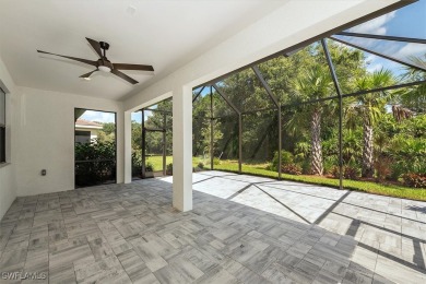 This upgraded 2023 Pulte Summerwood floor plan features an on River Hall Country Club in Florida - for sale on GolfHomes.com, golf home, golf lot